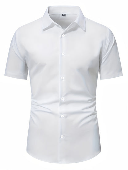 KING - Chemise Manche Courte Chic Homme