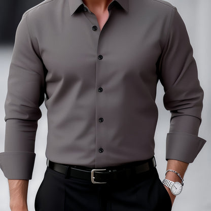 HIKING - Chemise Manches Longues Chic Homme
